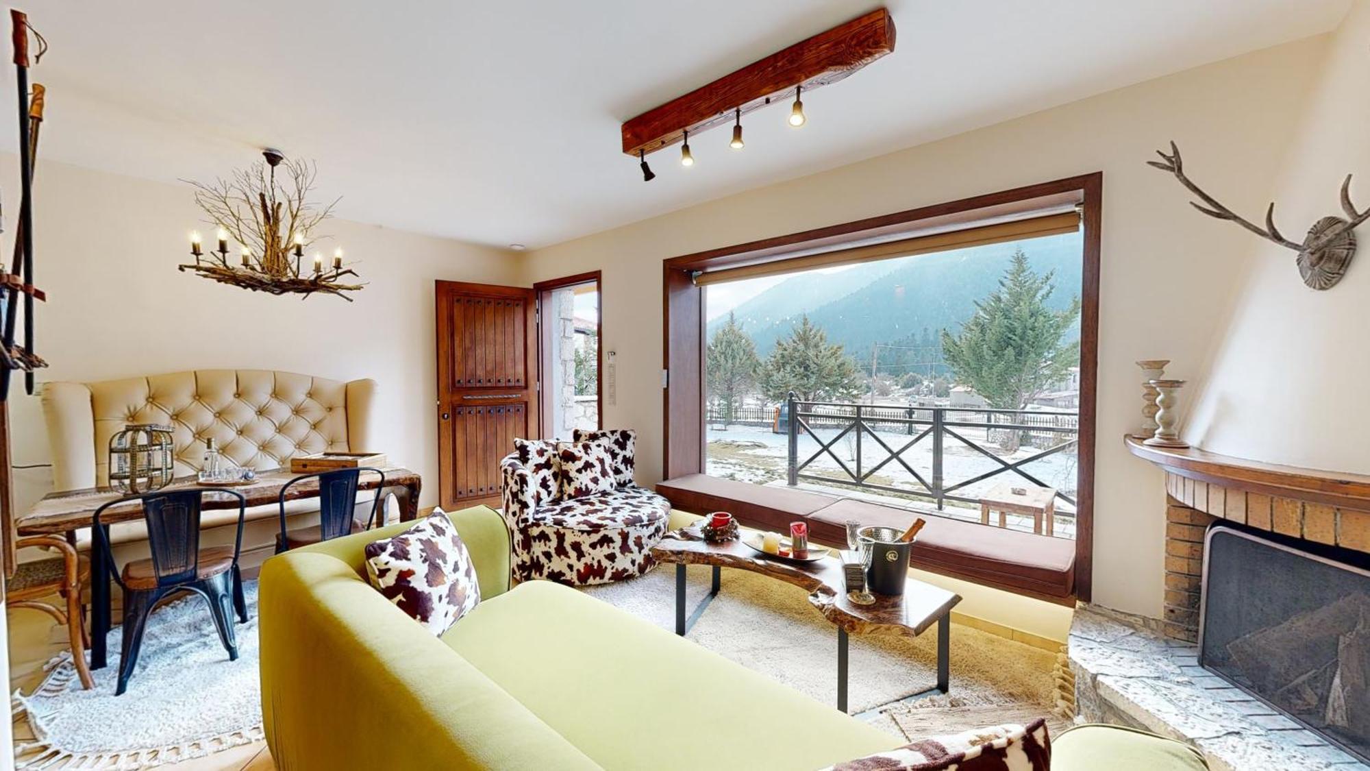 אראחובה Parnassos Chalets מראה חיצוני תמונה